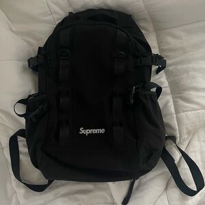 Supreme Classic Black Backpack